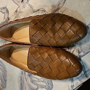 Veronica Beard leather loafers.